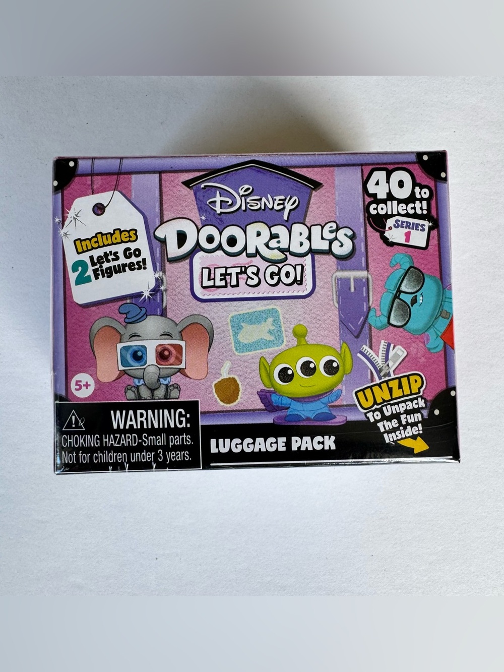 Disney Doorables Let's Go! Luggage Pack Series 1 Blind Box
